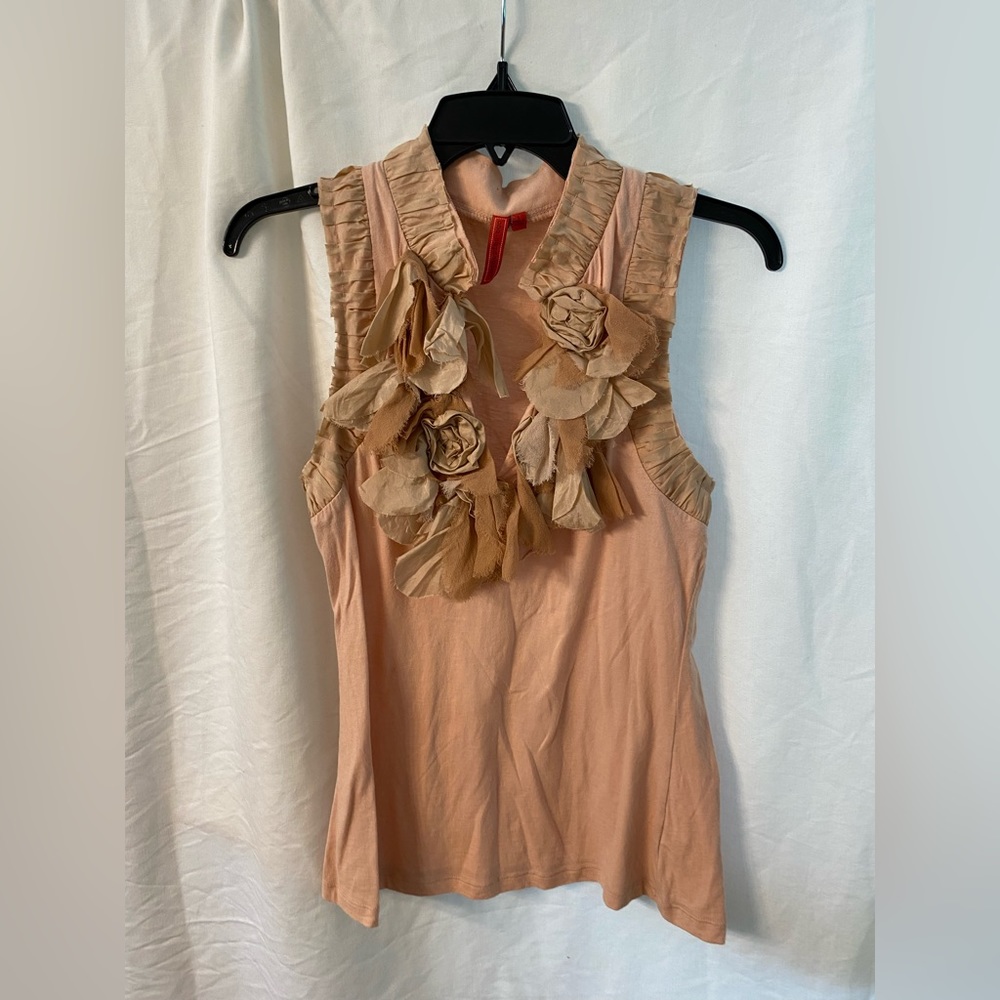 Pink Sleeveless Top
